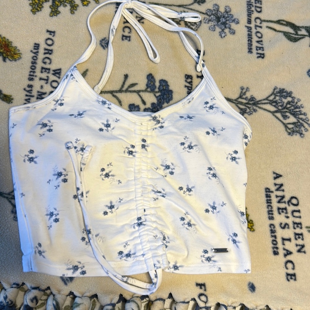 Hollister halter tank size small